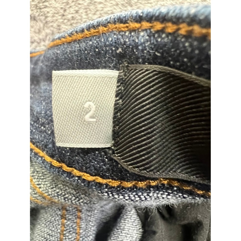 Kut from the Kloth Amy Crop Straight Leg Jeans Dark Wash Size 2 KP0216MA8 - Picture 7 of 12